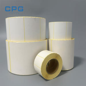 Etiqueta Térmica de Código de Barras de Suministro Directo de Fábrica, 100x150mm, Libre de Fenol, Rollo de Papel de Etiqueta Térmica con Recubrimiento Superior para Uso Logístico - Product Image 1