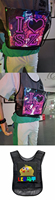 Mobile ultra mince flexible led affichage 200g portable publicité écran 2021 e-commerce hotspot gilet signe Wearable affichage