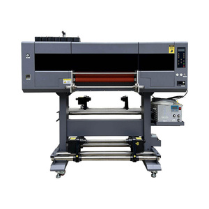 Impresora de transferencia UV DTF rollo a rollo de 60 cm con 2/4 cabezales para película de cristal plástica antiagrietamiento con efecto goteo de logotipo - Product Image 2
