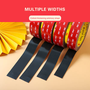Cinta Adhesiva de Doble Cara 3M VHB Original Negra 3M 5952 1.1 mm 12 mm x 5 m, Cinta de Montaje de Alta Resistencia para una Adhesión Fuerte - Product Image 4