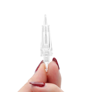 Cartouches d'<span class=keywords><strong>aiguilles</strong></span> jetables 1P stérilisées, Machine de maquillage permanente, <span class=keywords><strong>aiguilles</strong></span> de tatouage, verrouillage pour sourcils, Eyeliner 3d, 50 pièces - Product Image 1