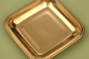 Assiettes à snack en acier inoxydable 304 Plateaux de service pour le dîner Plat à friture Pot à <span class=keywords><strong>fondue</strong></span> Plaques de barbecue coréennes Restaurant - Product Image 6