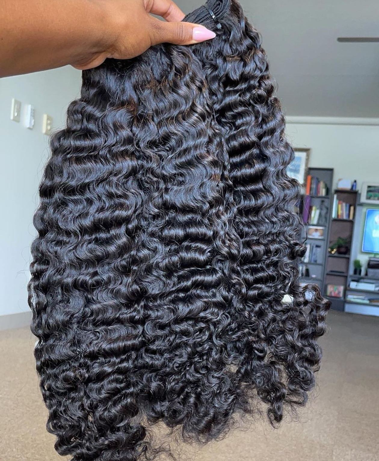 1 bundle Burmese curly