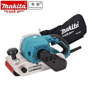 <span class=keywords><strong>Ponceuse</strong></span> à bande électrique <span class=keywords><strong>Makita</strong></span> M9400B, qualité industrielle, portable, légère, 940W, diamètre du disque 100mm, machine à poncer - Product Image 3
