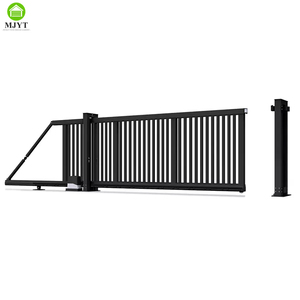 MJYT – <span class=keywords><strong>portail</strong></span> principal en aluminium robuste, Design de couleur, moteur de <span class=keywords><strong>portail</strong></span> électrique pour <span class=keywords><strong>portail</strong></span> <span class=keywords><strong>coulissant</strong></span> à énergie <span class=keywords><strong>solaire</strong></span> - Product Image 1