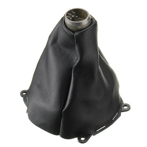 Honda Civic 06-12 Leather Gear <b>Shift</b> Boot Black Manual Transmission Cover 77298-SNX-A01ZB - Product Image 4