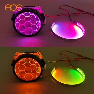 Phổ quát phù hợp cho bi led Xenon ống kính máy chiếu srgba mắt quỷ đuổi màu 360 RGB mắt quỷ - Product Image 4