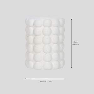 Brûleur de Cire Fondante Céramique Blanche Bulle de Luxe d'Usine, Brûle-Parfum d'Huiles Essentielles Senteur Fondante, Décoration Maison Minimaliste - Product Image 3