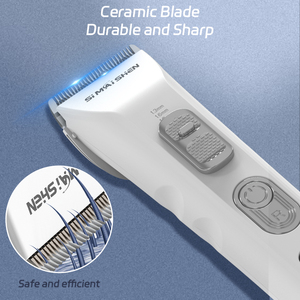 เครื่องโกนหนวดไฟฟ้าไร้สาย SiMAiSHEN สำหรับผู้ชาย ใบมีดเซรามิก แบตเตอรี่ 2200mAh ควบคุมผ่าน<span class=keywords><strong>แอ</strong></span><span class=keywords><strong>ป</strong></span>พลิเคชัน - Product Image 3