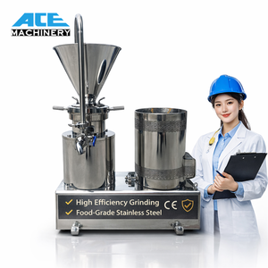 Heavy Duty Stainless Steel Electric Colloid Mill Machine Industrial Automatic Grinding for Sesame Sauce Soy Milk Jam Production - Product Image 3