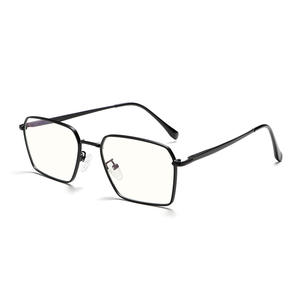 Montures de lunettes rectangulaires en métal Greyjack, monture complète, anti-lumière bleue, unisexe G023OP - Product Image 3