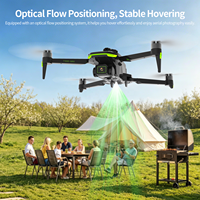 Drone RC pliable T1000 Max 5G avec caméra optique 4K sans balais et LED, FPV, pour enfants et adultes
