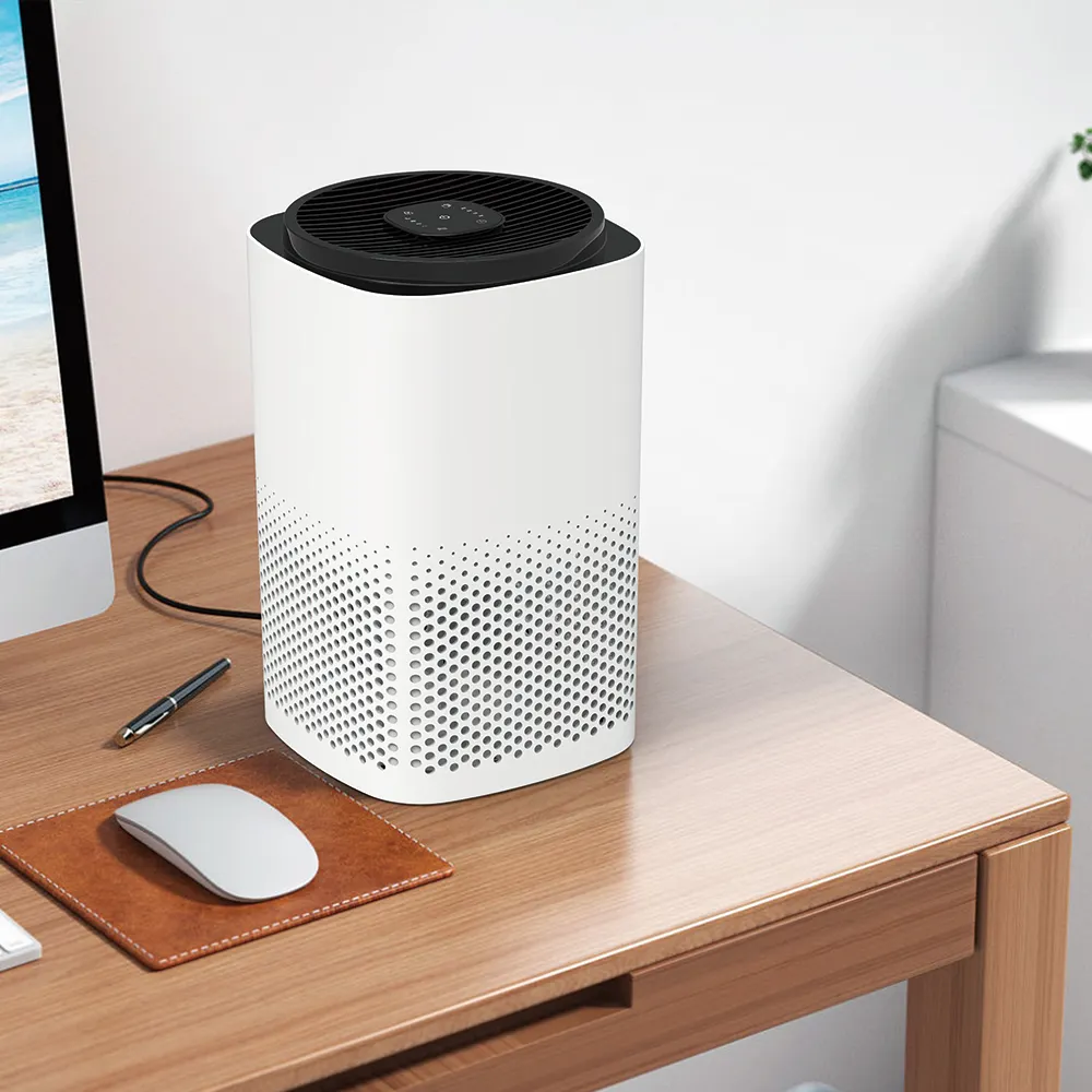 Les purificateurs d'air en gros respirent de l'air pur avec notre purificateur d'air de bureau portable-parfait pour la maison ou le bureau