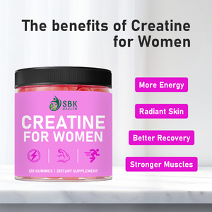 Gomitas de Creatina de 5000 mg con Colágeno y BCAA, Suplemento Personalizado que Nutre el Cabello, la Piel y las Uñas, Favorece la Recuperación Muscular - Product Image 4