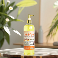 Huile essentielle de ricin rougeoyante de marque privée d'OEM 500ML pour hydrater et lisser