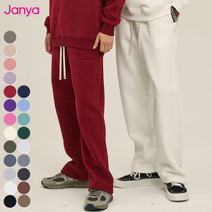 Quần jogger chất dày 350G, kiểu dáng thường ngày, nam nữ đều mặc, phong cách đường phố, ống thẳng, quần thể thao rộng rãi, quần nỉ, unisex - Product Image 5