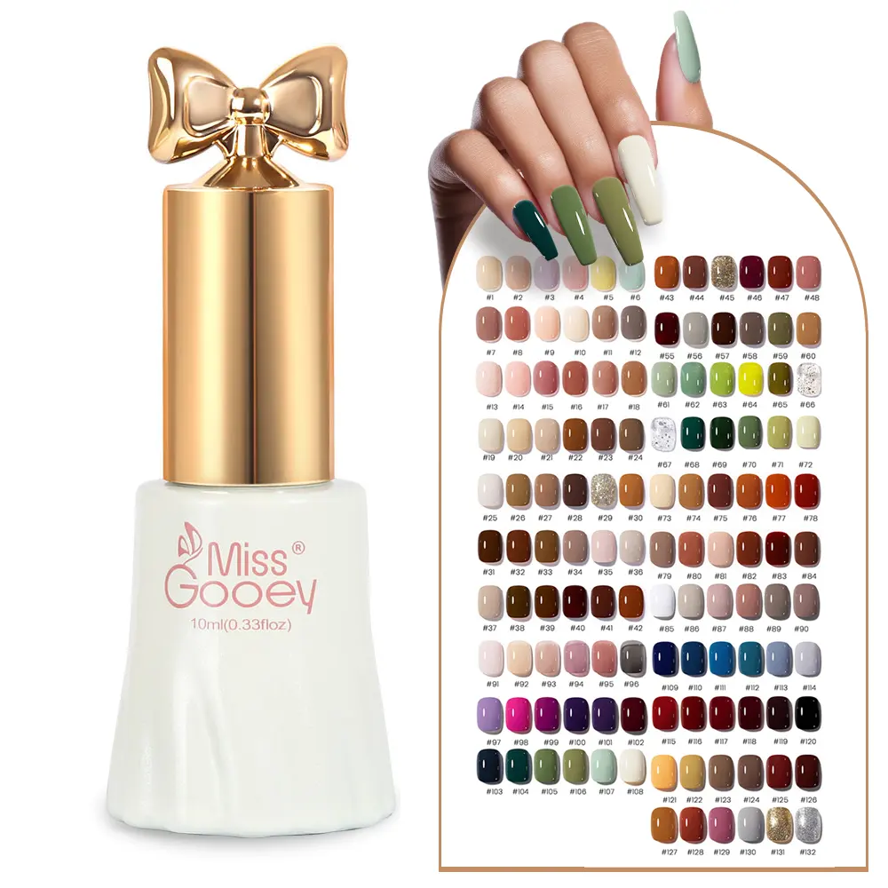 Nieuwe Trend Langdurige Kleur Nail Uv Gel Doorweekt Uv Led Gel Polish Set 132 Colour Glitter Nagellak Poly Gel