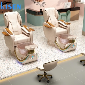 Sillón de Pedicura KISEN de Lujo con Hidromasaje Eléctrico Ajustable sin Tuberías, Spa para Pies y Masaje Corporal Completo - Product Image 6