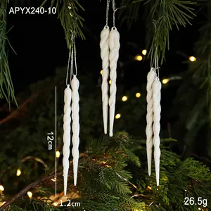 Xmas Christmas Pendant Angel Wings Elk Deer Christmas Pinecones Snowflakes Christmas Tree Hanging Pendants Ornaments