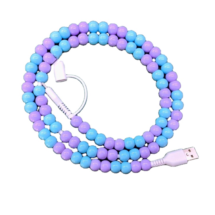 Purple and blue