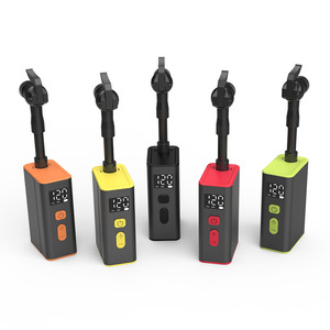 Top mô hình 120 PSI Máy nén khí lốp Inflator phù hợp với moto xe đạp lốp xe máy bơm không khí xách tay mini Bơm Xe Đạp USB C có thể sạc lại - Product Image 3