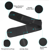 Ceinture de soutien pelvien ajustable pour femmes après l'accouchement, soutien du bas du dos, ceinture sacro-iliaque, ceinture de hanche respirante et durable