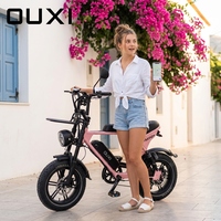 OUXI Junior Mini Fatbike V8 16 pouces 250W 36V 10.4Ah Pneus larges antidérapants Vélo tout-terrain pour l'école Stock UE
