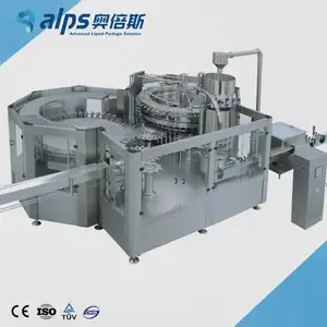 Price 3 in 1 aluminum can beer filling sealing machine / carbonated soft drink beverage canning production line