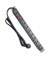 PDU Usine Prix bon marché Haute Qualité 6way pdu unité de distribution d'énergie 8way 10way 10A 16A peut OEM