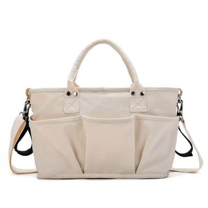 Bolsa de Pañales Compacta para Bebé, Bolsa de Pañales Cruzada con Múltiples Bolsillos - Product Image 1