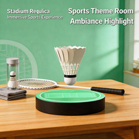 Decoración Creativa de Bádminton con Levitación Magnética, Regalo de Alta Tecnología, Regalos de Bádminton con Levitación