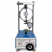 Machine d'analyse de la résistance des échantillons de sol HBJF en laboratoire, machine d'essai de compression non confinée
