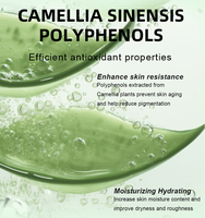 Nouveau Masque Facial au Collagène 2025, Coréen, au Thé Vert, Masque de Nuit Hydratant et Raffermissant, Véritable Collagène Hydrolysé, Masque Pelliculable