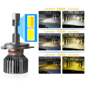 Mini diseño H11/H9/H8 /9005/HB4/9006 faros LED <span class=keywords><strong>Combo</strong></span> 4000LM ventilador de refrigeración Plug-N-Play lámpara LED para bombilla de luz delantera de coche - Product Image 5