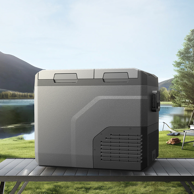 Hot Sale 35L 45L 55L Mini Portable Car Refrigerator 12V/24V Compressor for RV Household and Outdoor Camping Use