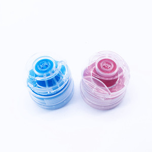 28/410 <b>28mm</b> Flip Top Screw Cap Beverage Cap Plastic Flip Open Sauce Honey Water Bottle Screw Cover - Product Image 3