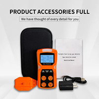 Détecteur de gaz portable quatre-en-un AIKESI, alarme manuelle avec écran LCD, personnalisable OEM, Ex Ib IIB T3, anti-explosion, propane