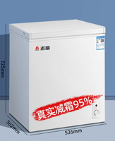 Congélateur horizontal à porte unique de 110 L pour usage domestique et commercial