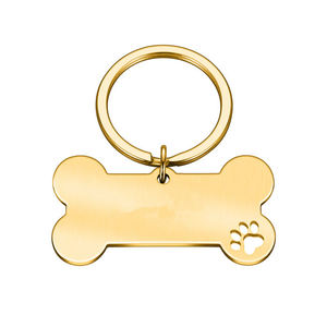 Jinruixiang Dubbelzijdige Sublimatie Huisdier Tags - Laser Gravure Metalen Blanks Voor Honden, Katten En Vogels - Product Image 1