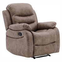 Fauteuils inclinables électriques en velours vert de haute qualité avec 8 fonctions de massage puissantes, chaleur et doubles ports USB