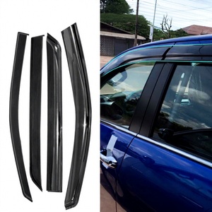 Parasol de Alta Calidad para Ventana de Coche, Color Negro, Protector de Lluvia, Deflector de Ventana para Mitsubishi XPANDER 2018-2024 - Product Image 1