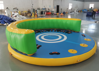 8 Personen Wasser boot zum Spaß Aufblasbares Aqua Speed Flying Boat Ski Tube Verrücktes UFO Sofa Aufblasbares Schlepp boot