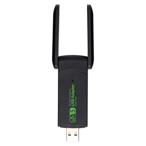 Adaptador WiFi AC1300 USB3.0 <span class=keywords><strong>MT7612U</strong></span> de Doble Banda 2.4G 5.8G, Receptor WiFi sin Controlador para Laptop, Tarjeta de Red para Win7/8/10/11 - Product Image 2