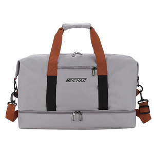 HANFEIZI Maleta de Viaje de Tela Oxford de Alta Calidad Bolsa de Gimnasio para Deporte y Fitness con Compartimento para Zapatos - Product Image 6