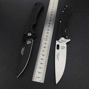 Couteau pliant multifonctionnel portable tactique de camping en plein air HOKC <span class=keywords><strong>russe</strong></span> à haute dureté, couteau de poche EDC, couteau à fruits - Product Image 2