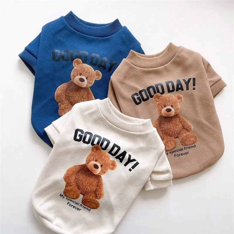 2023 New Hoodies Animal Modern Puppy Clothes Pet Clothes Teddy Dog Clothes