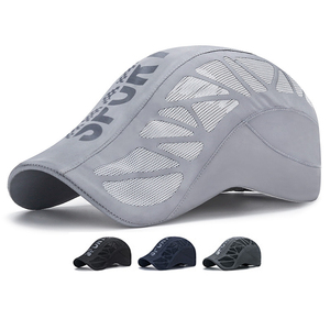 Gorras de Rendimiento con Visera para <span class=keywords><strong>Hombre</strong></span>, Modernas, de Secado Rápido, de Malla, de Una Pieza, para Deportes de Pesca, Correr al Aire Libre y Protección Solar, Ideales para Verano y Primavera - Product Image 1