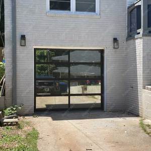 Sunnysky Portes <span class=keywords><strong>de</strong></span> <span class=keywords><strong>garage</strong></span> électriques Portes <span class=keywords><strong>de</strong></span> <span class=keywords><strong>garage</strong></span> en aluminium pour maisons Sectionnel électrique bon marché Métal Verre Acier inoxydable Moderne - Product Image 4