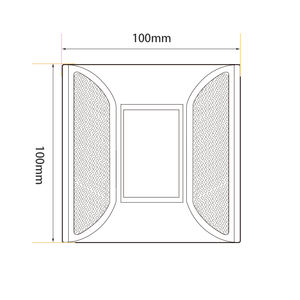Reflectores de plástico Pmma para carretera, reflectores resistentes, precio de fabricación - Product Image 3