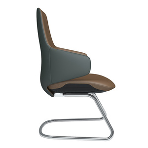 Luxus Home Office Möbel Empfang Tagungsraum Leder Büro Besuchers tuhl - Product Image 5